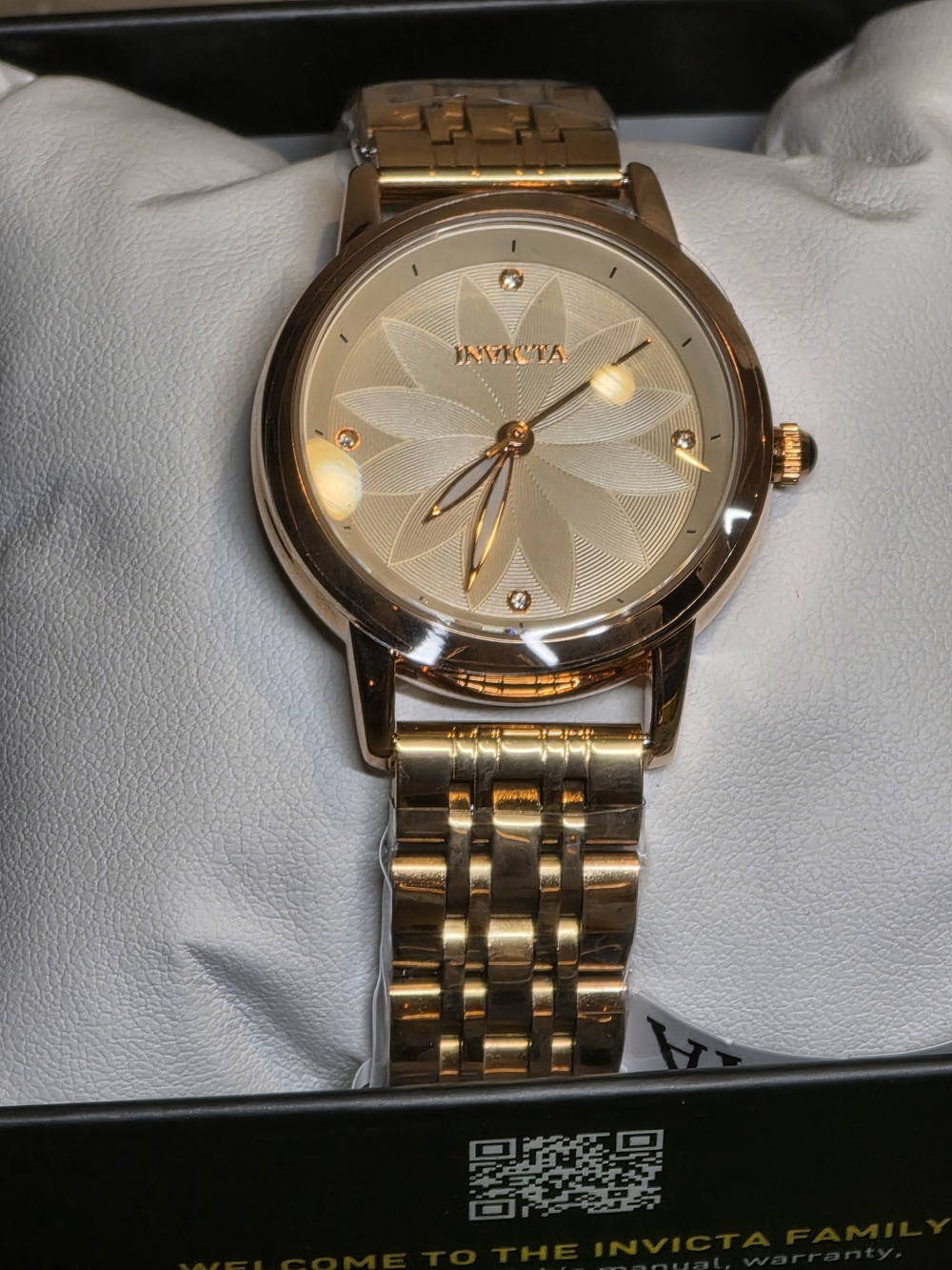 Invicta Wildflower Tigerlily Women's Watch - 34mm. Rose Gold